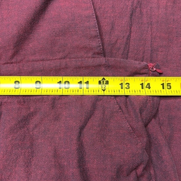 Los Bandito Burgundy Red Overalls Size Small - Picture 11 of 12